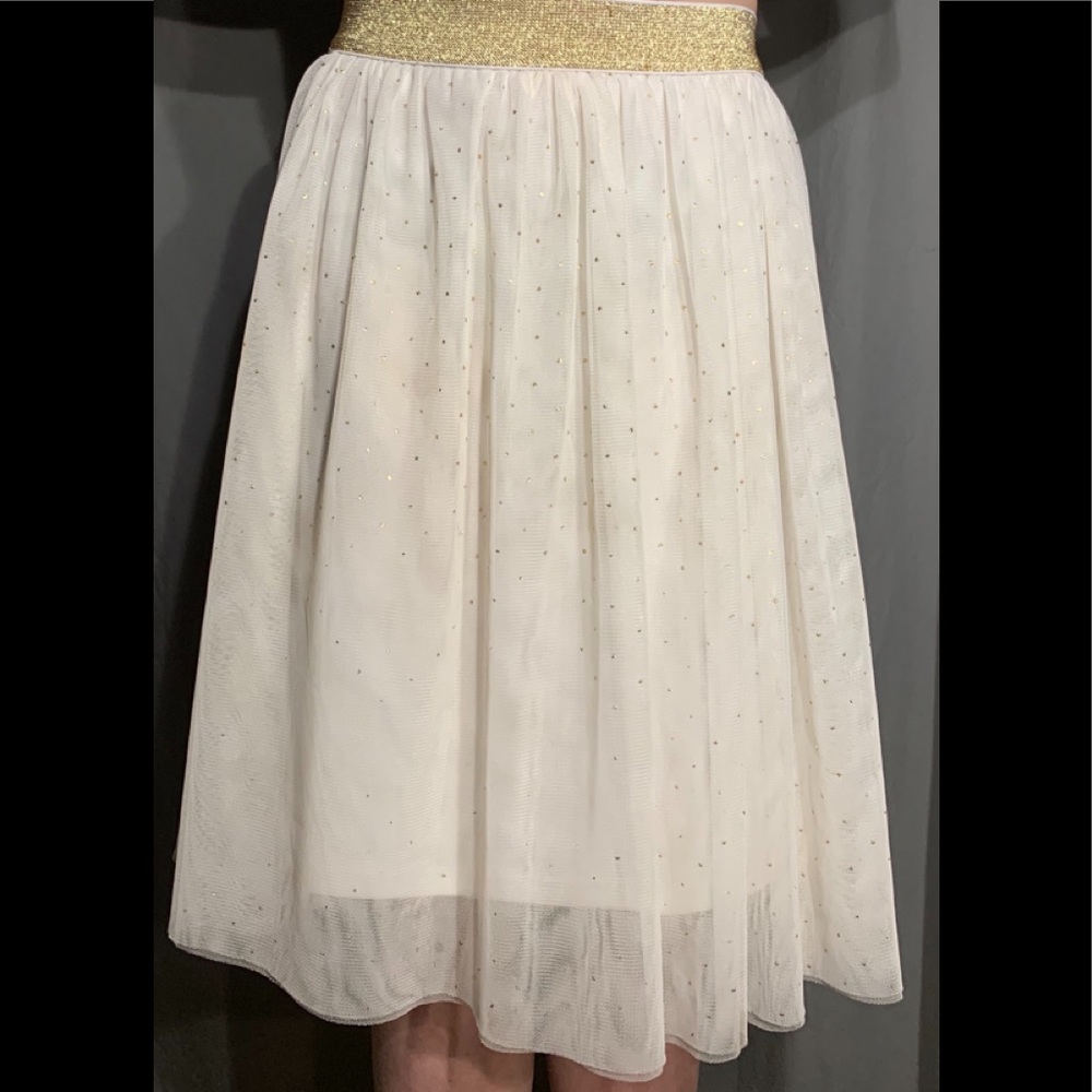 White skirt